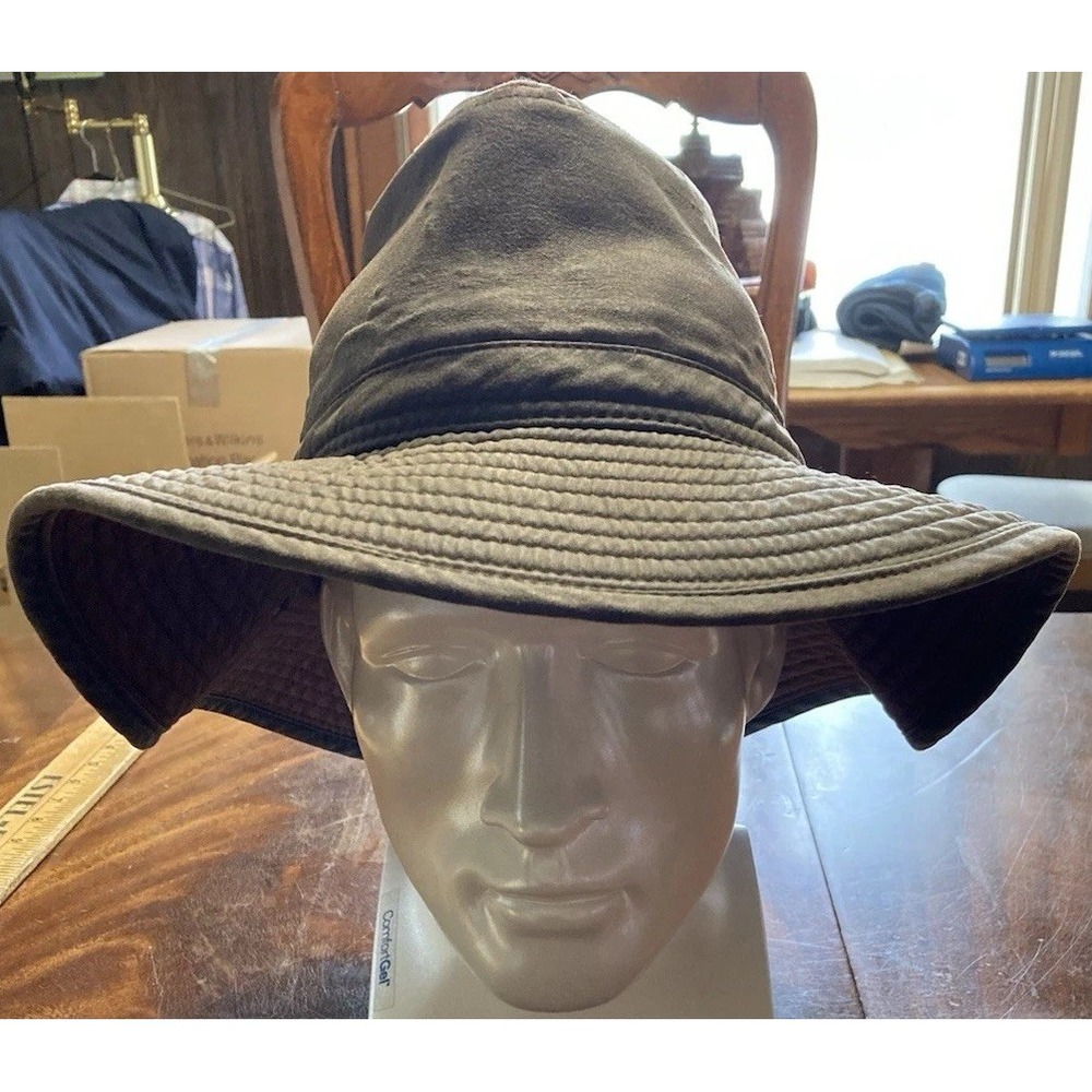 Mossy Oak Paramount Outdoors Brand Mens  Wide Brim Brown/Khaki  Hat Safari